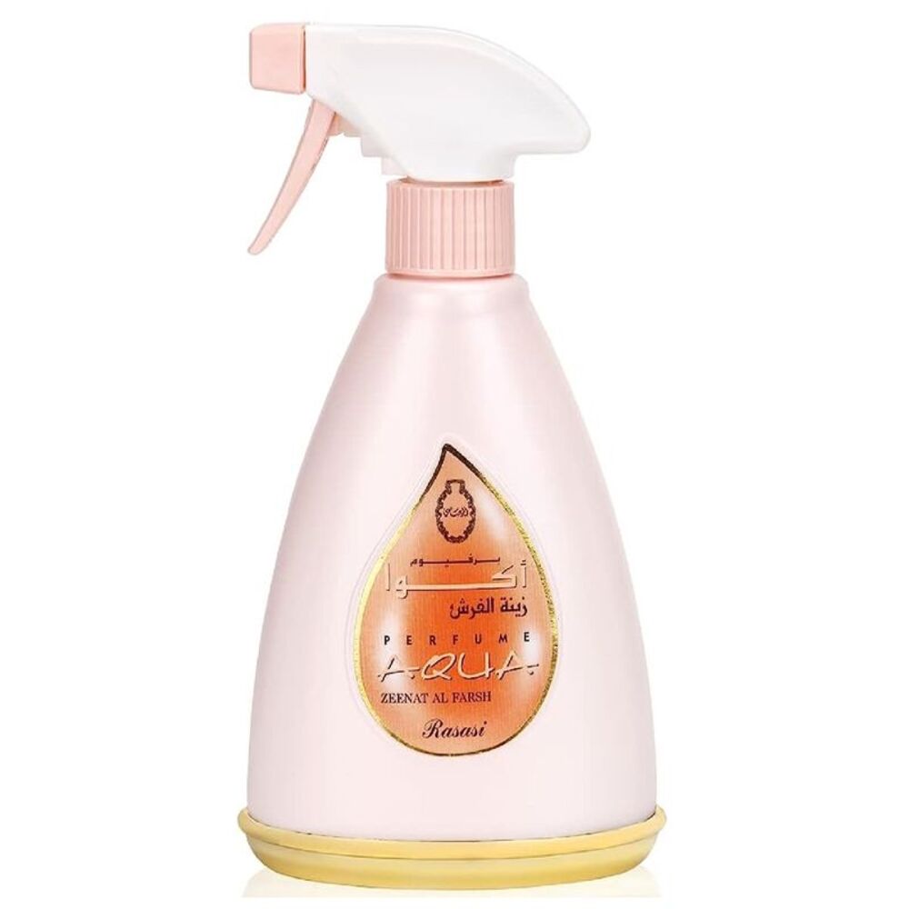 Rasasi Aqua Zeenat al Farsh Air Freshener Spray for Unisex 12.6 oz / 375ml - New